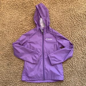 Columbia kids rain shell - NWOT